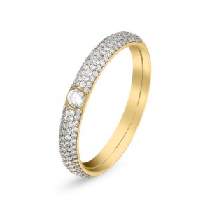 18k yellow gold 0.40 ct. tw. half eternity ring 19741989372135 e530fd4ed2