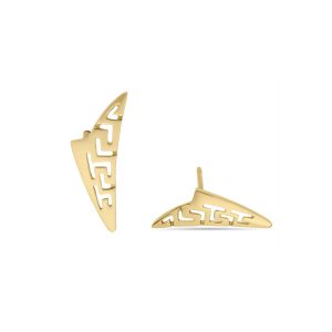 copy 14k yellow gold oval greek key stud earrings 67841 15304128237175 d37be81400