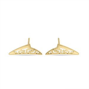 copy 14k yellow gold oval greek key stud earrings 67841 54271175203519 98ad7074f3